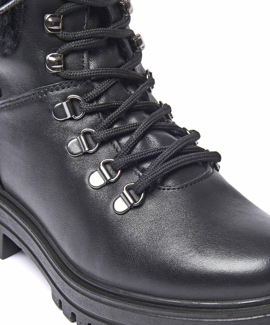 GABBY BLACK LEATHER