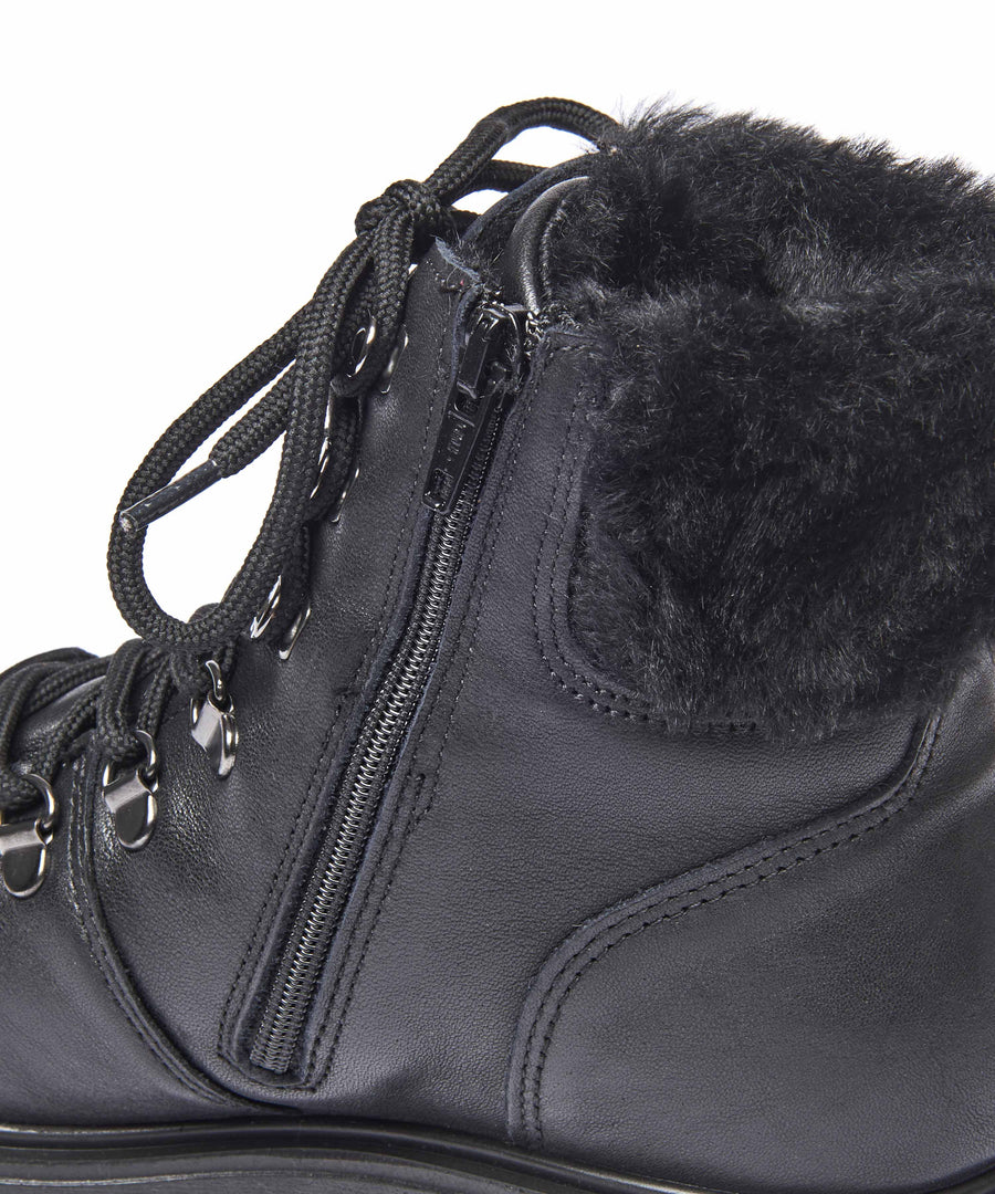GABBY BLACK LEATHER