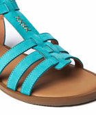 SALTERN F/S TEAL SEA NUBUCK