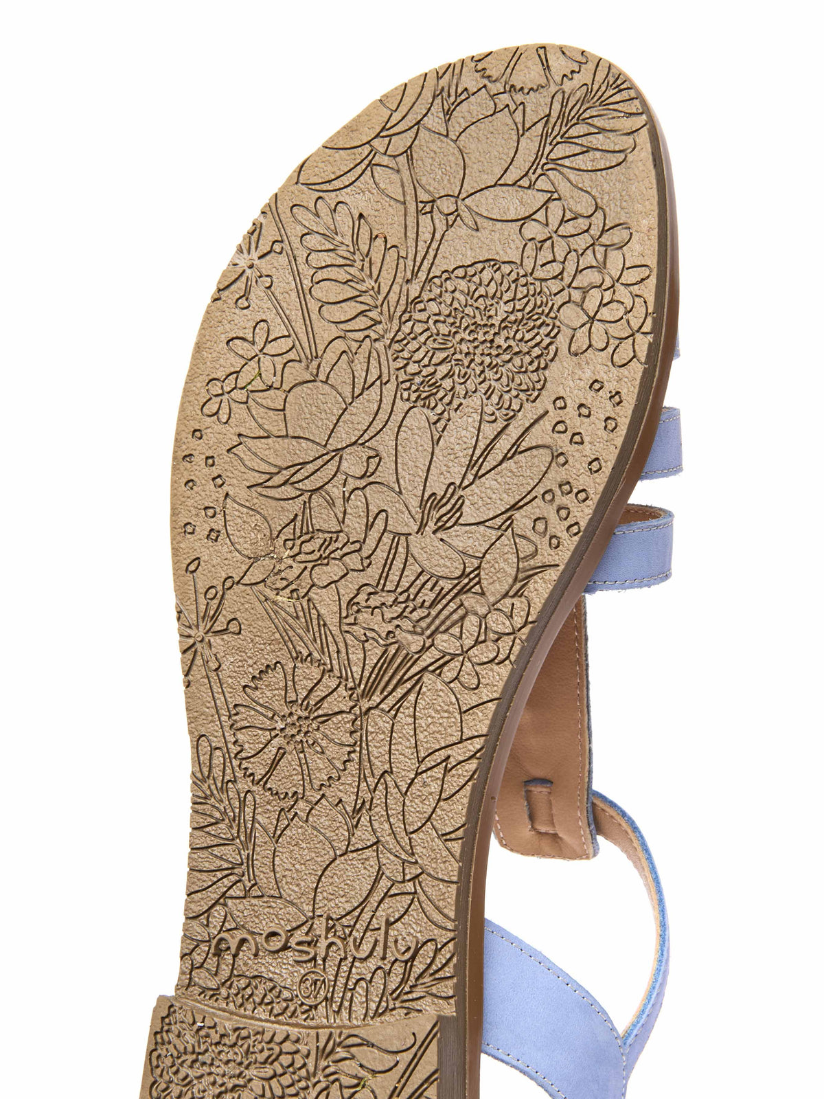 SALTERN CORNFLOWER BLUE NUBUCK