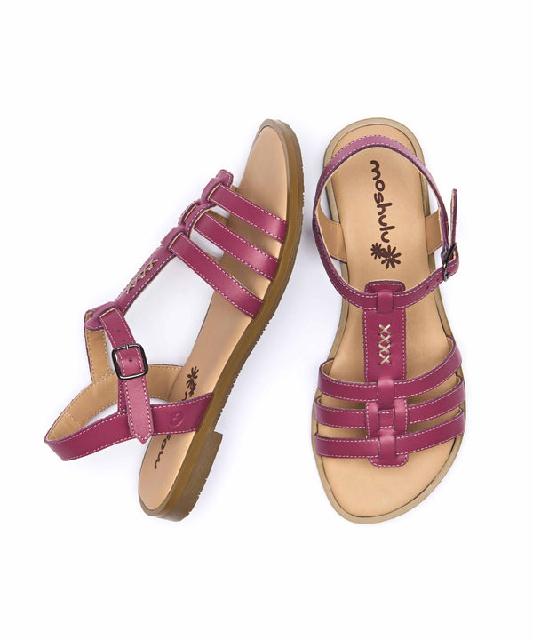 SALTERN FUCHSIA PINK LEATHER