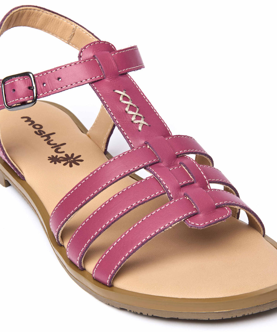 SALTERN FUCHSIA PINK LEATHER
