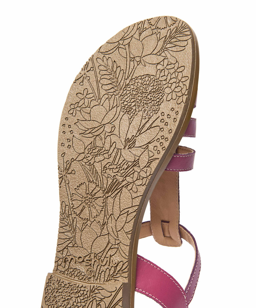 SALTERN FUCHSIA PINK LEATHER