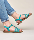 SALTERN F/S TEAL SEA NUBUCK