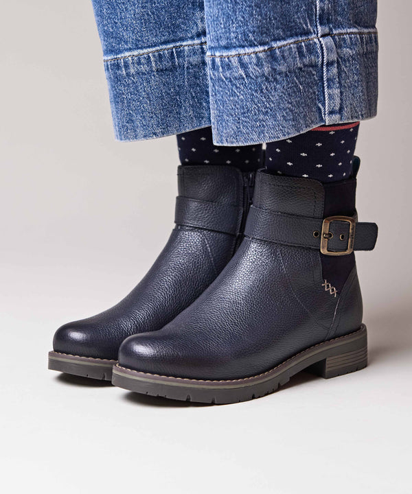 RIA INDIGO LEATHER