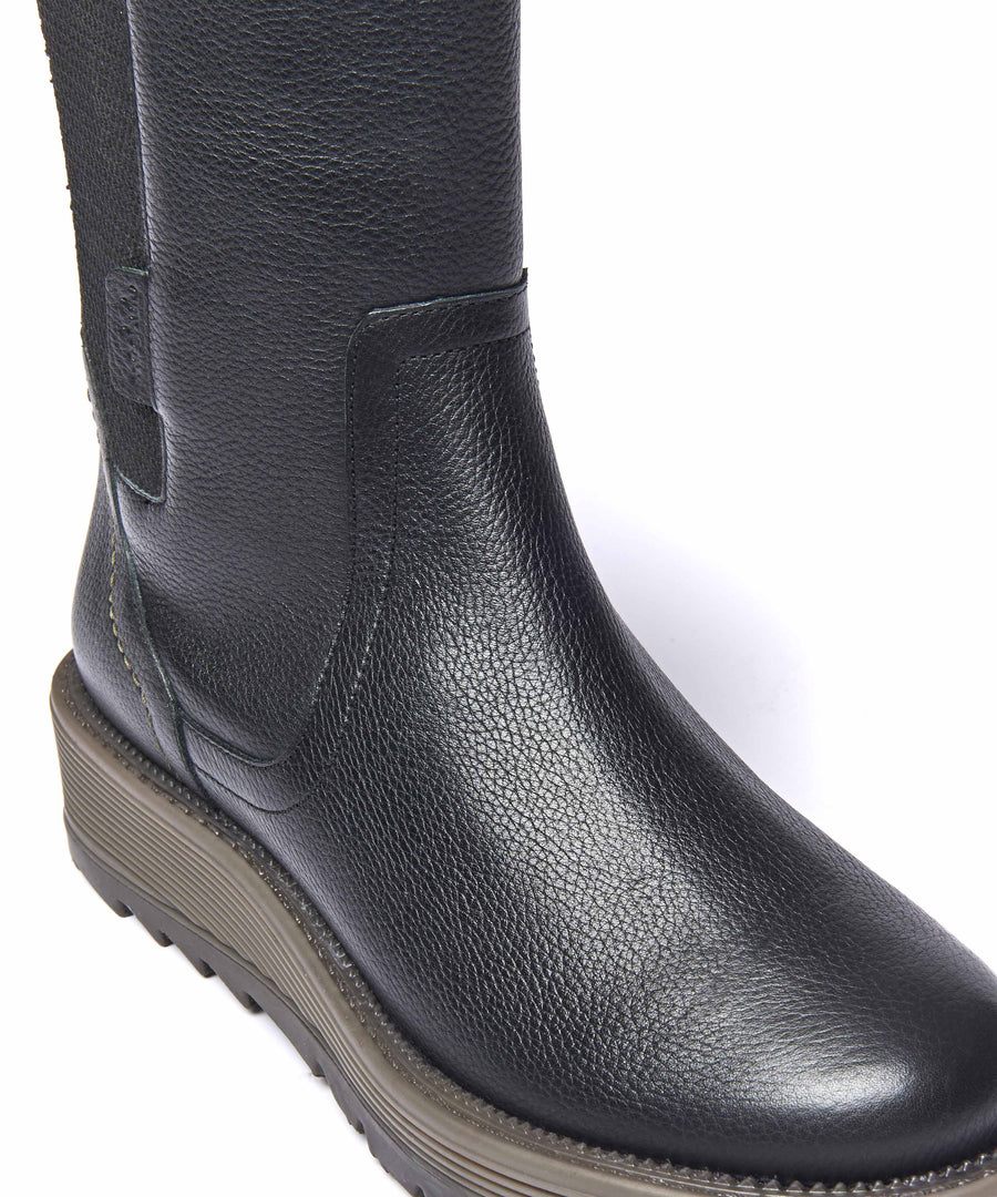 RANNOCH BLACK LEATHER