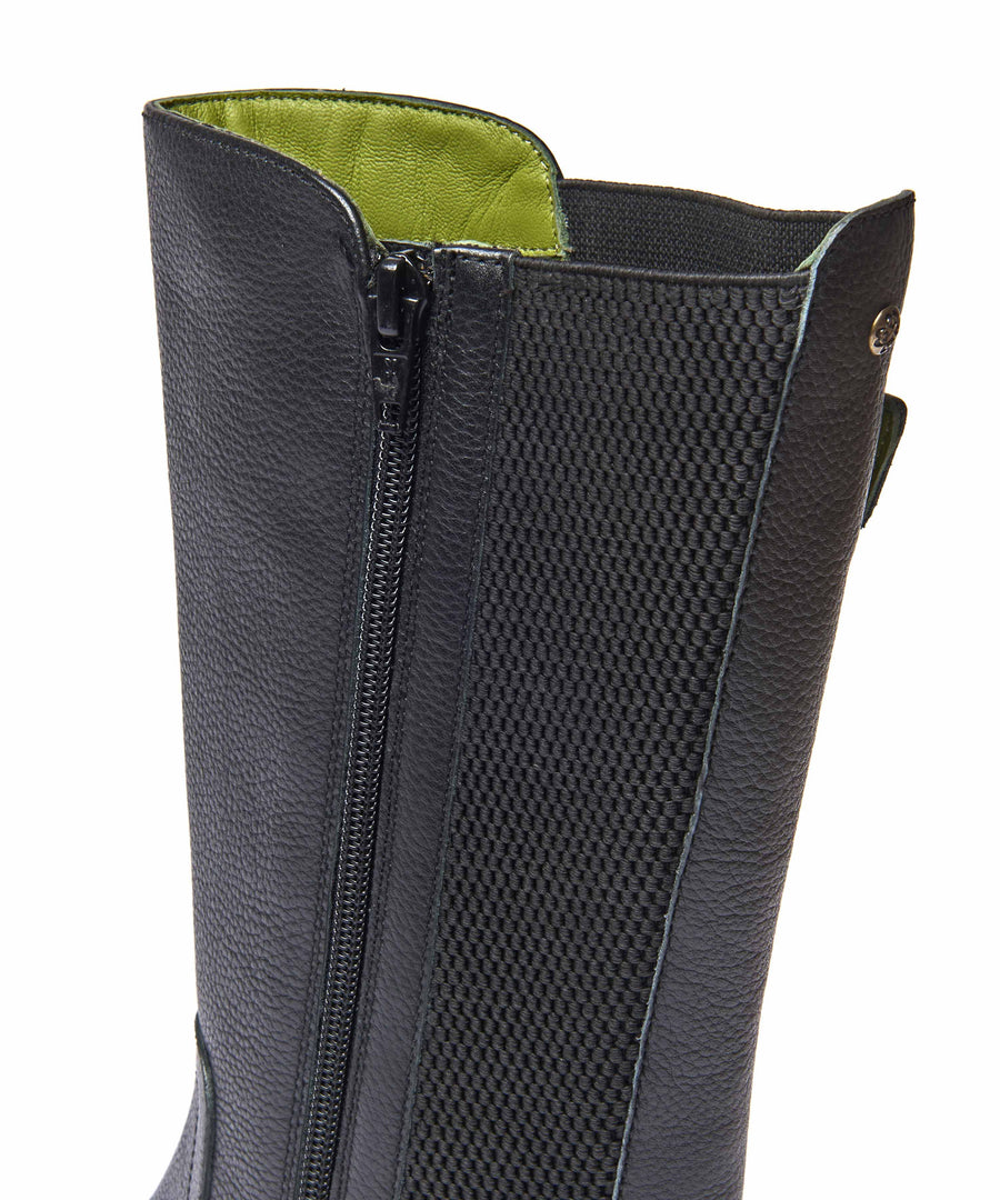 RANNOCH BLACK LEATHER