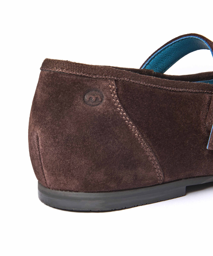 MAWGAN BROWN SUEDE