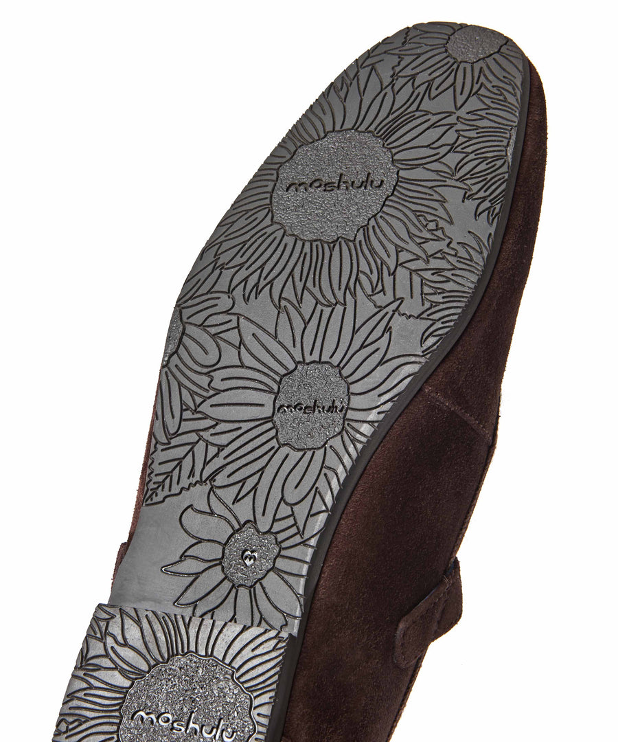 MAWGAN BROWN SUEDE