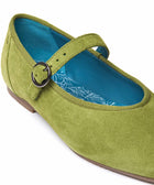MAWGAN LICHEN GREEN SUEDE
