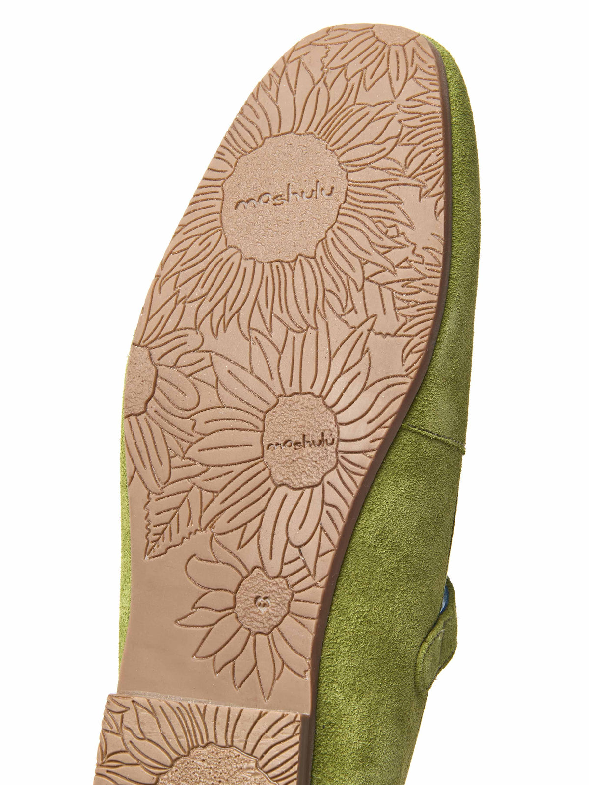 MAWGAN LICHEN GREEN SUEDE