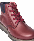 LYDD ZINFANDEL RED WAXY LEATHER