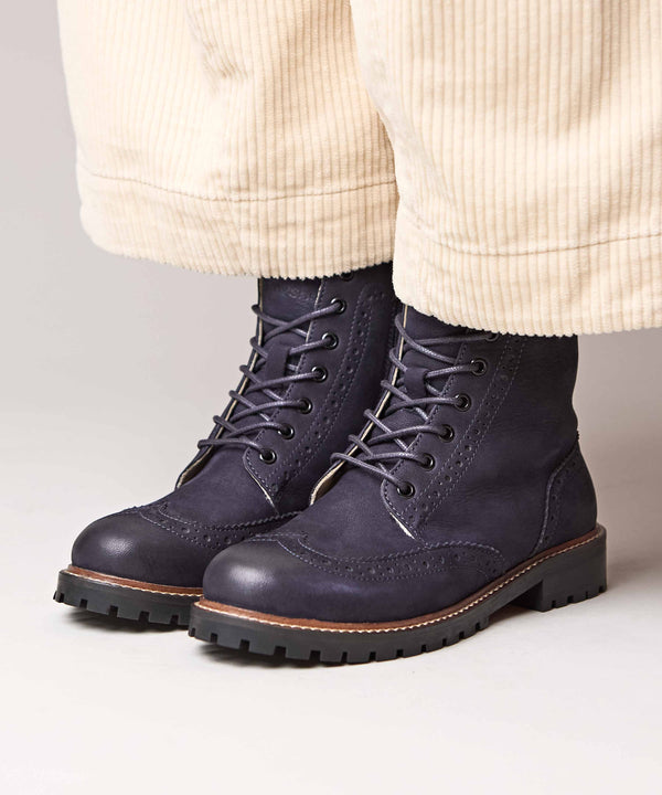 FILICO WARMLINED INDIGO NUBUCK