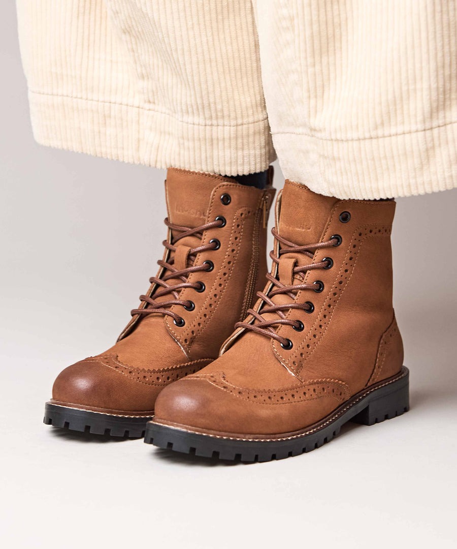 FILICO WARMLINED TAN NUBUCK