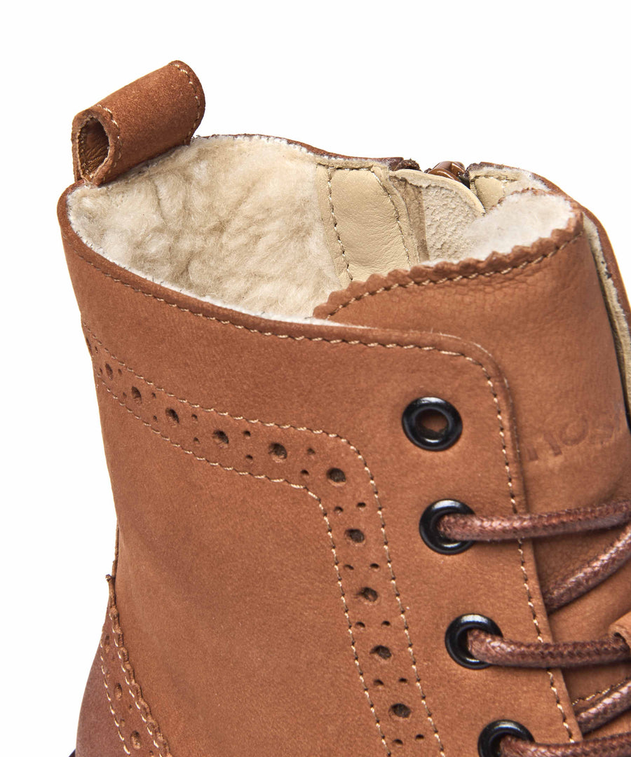 FILICO WARMLINED TAN NUBUCK