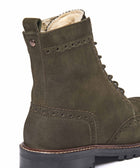FILICO WARMLINED OLIVE GREEN NUBUCK