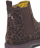 SKERRY 2 BROWN LEOPARD PRINT SUEDE