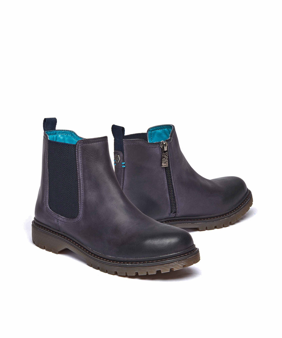 SKERRY 2 INDIGO WAXY
