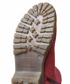 SKERRY 2 RED NUBUCK