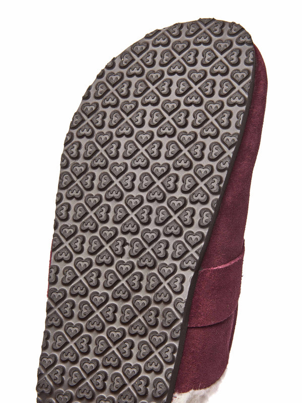 ZINNIA ZINFANDEL RED SUEDE