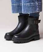 SEAMOUNT BLACK LEATHER