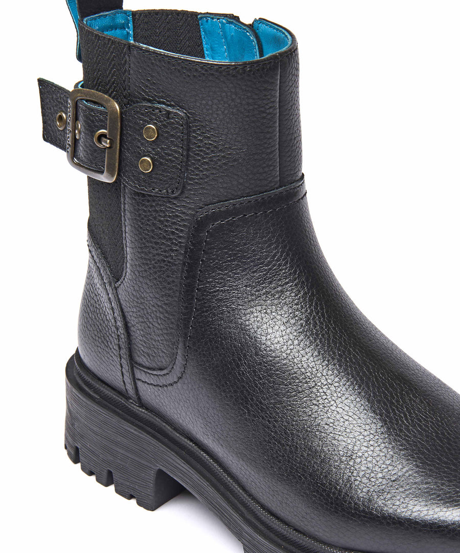 SEAMOUNT BLACK LEATHER