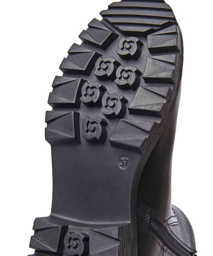 SEAMOUNT BLACK LEATHER