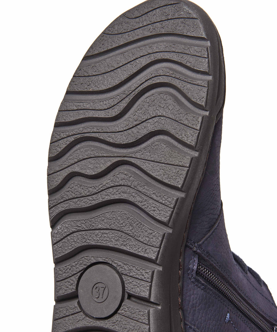 SONJA 2 INDIGO NUBUCK