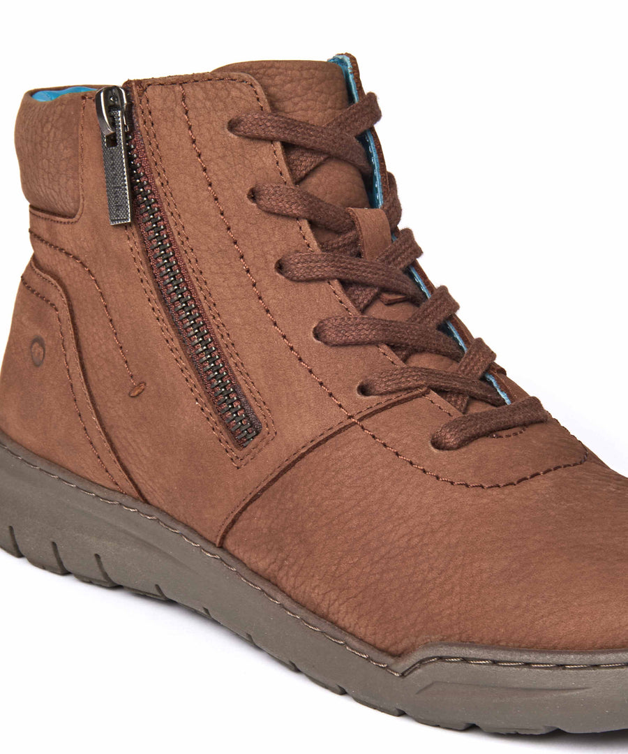 SONJA 2 PECAN NUBUCK
