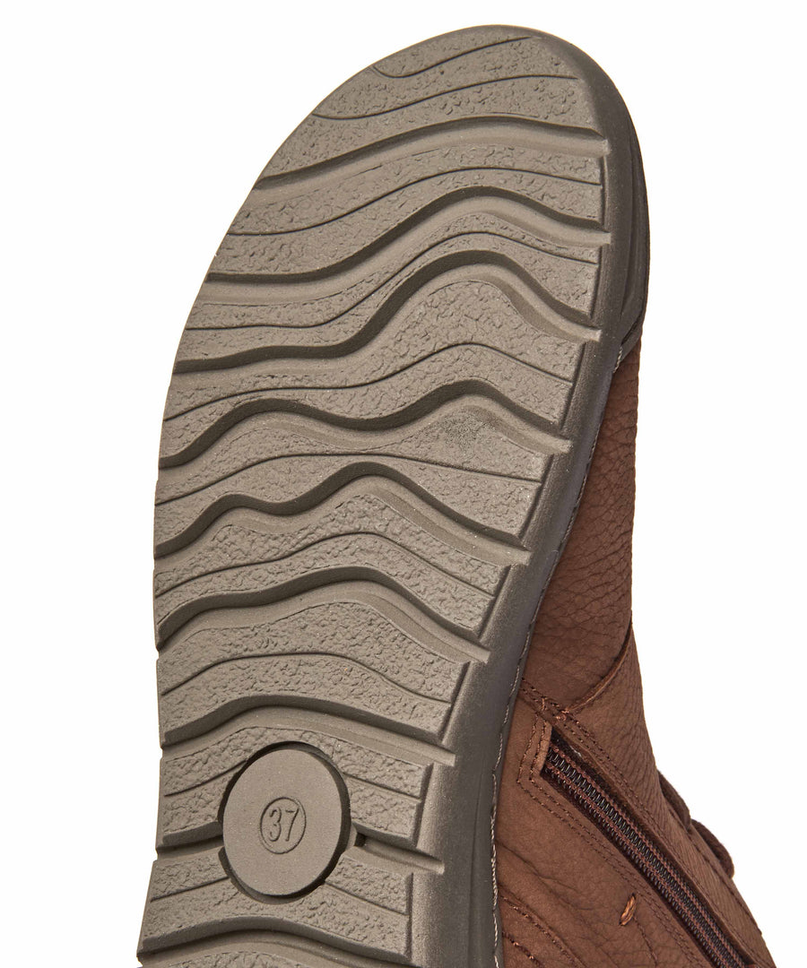 SONJA 2 PECAN NUBUCK