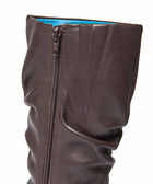 GLACIER LEATHER BROWN