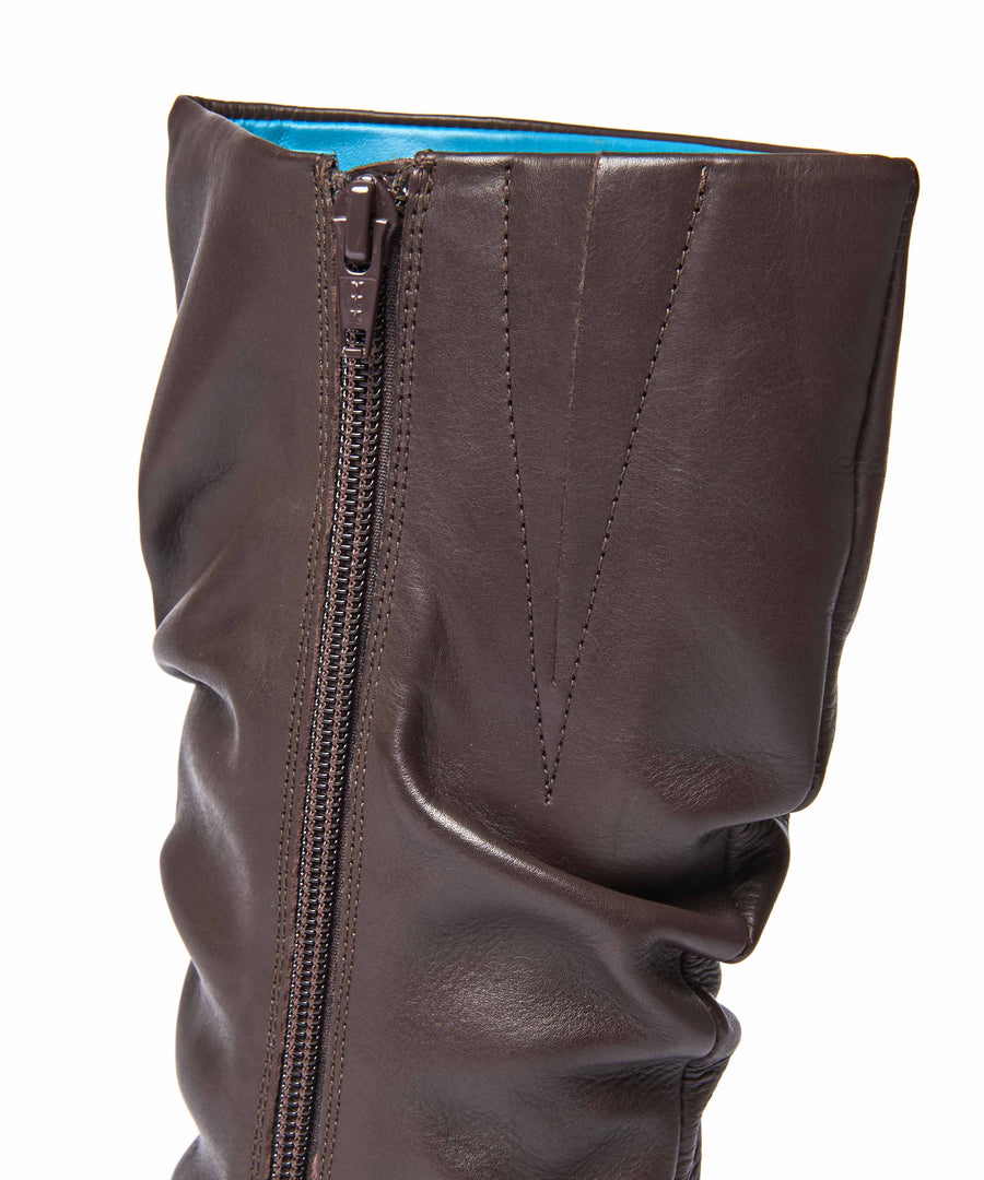 GLACIER LEATHER BROWN