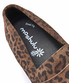 BLOOMER BROWN LEOPARD PRINT SUEDE