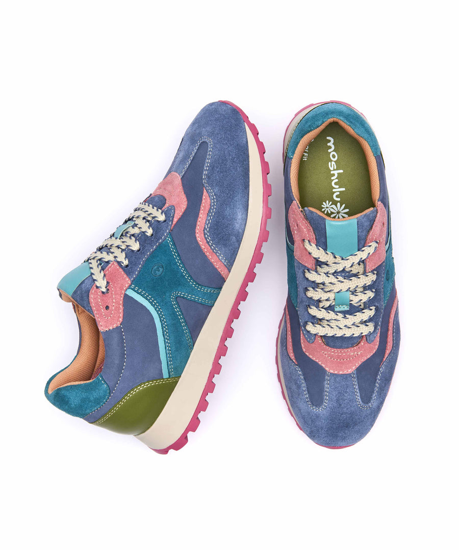 REMI DEEP HARBOUR BLUE NUBUCK/SUEDE