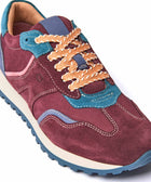 REMI ZINFANDEL RED NUBUCK/SUEDE