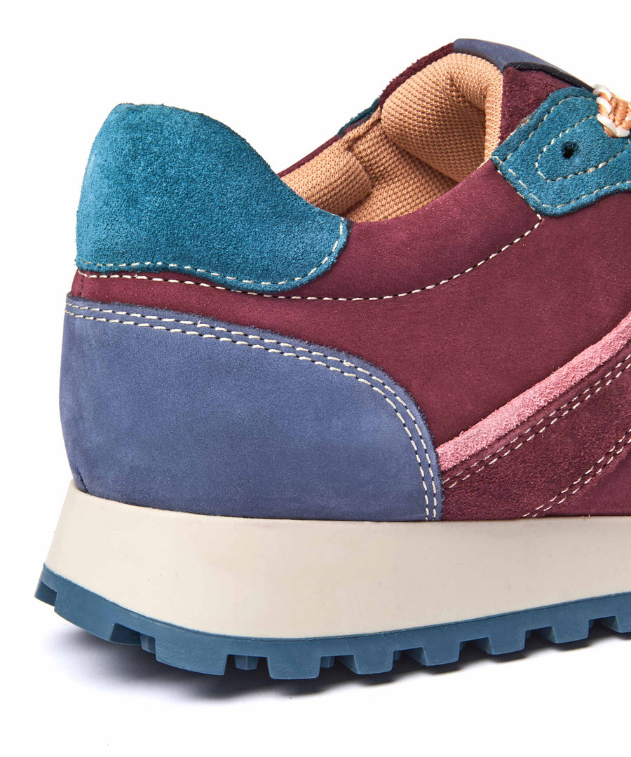 REMI ZINFANDEL RED NUBUCK/SUEDE