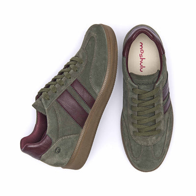 JESS OLIVE GREEN SUEDE