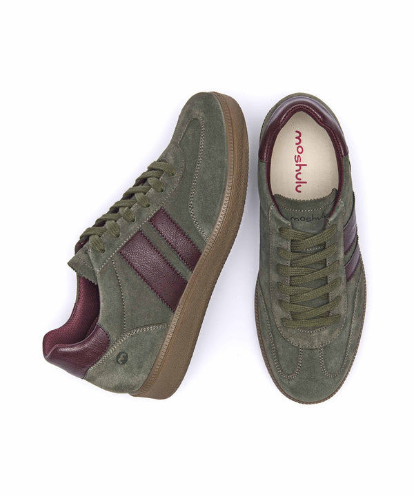 JESS OLIVE GREEN SUEDE