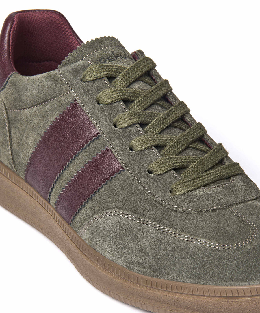 JESS OLIVE GREEN SUEDE