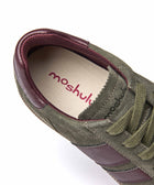 JESS OLIVE GREEN SUEDE