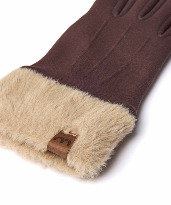 GREBE GLOVE BROWN