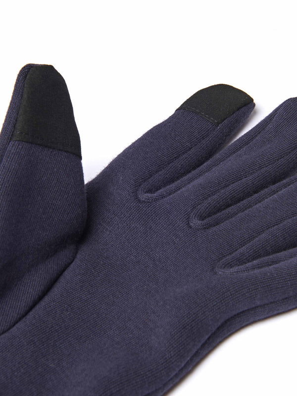 Blue touch screen gloves - GREBE GLOVE INDIGO