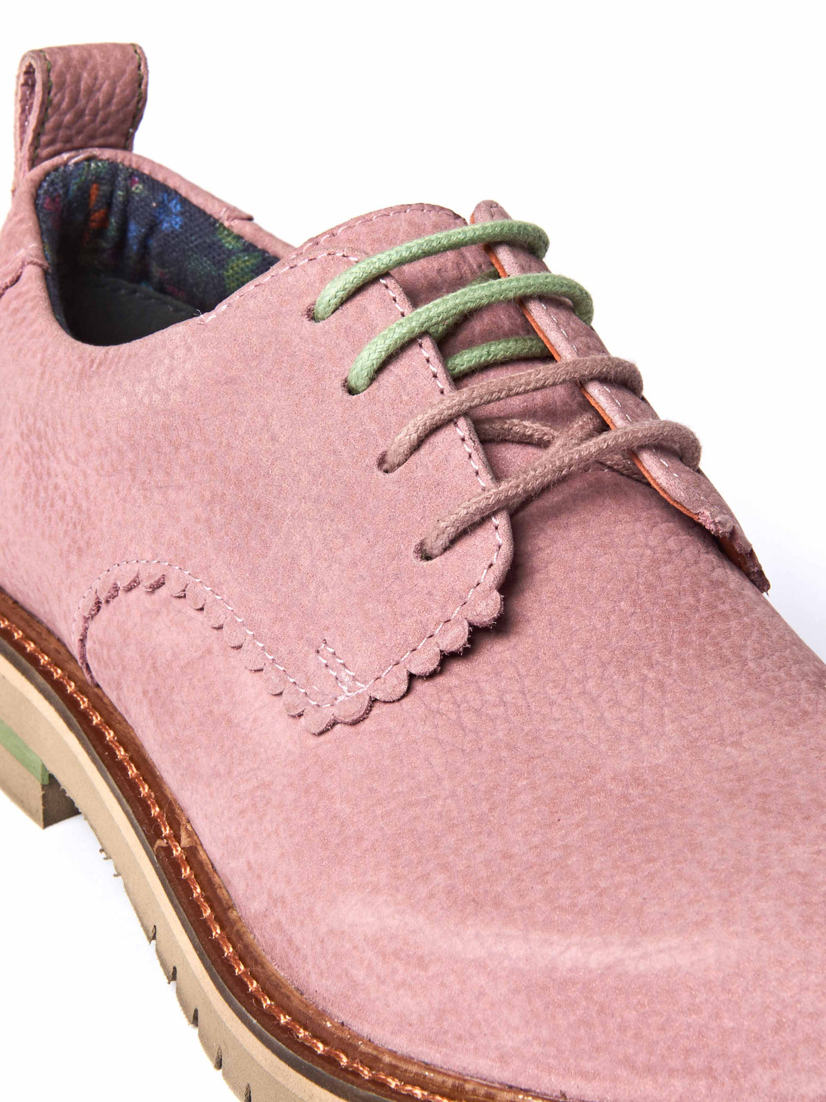 RAFFLESIA DUSKY PINK NUBUCK