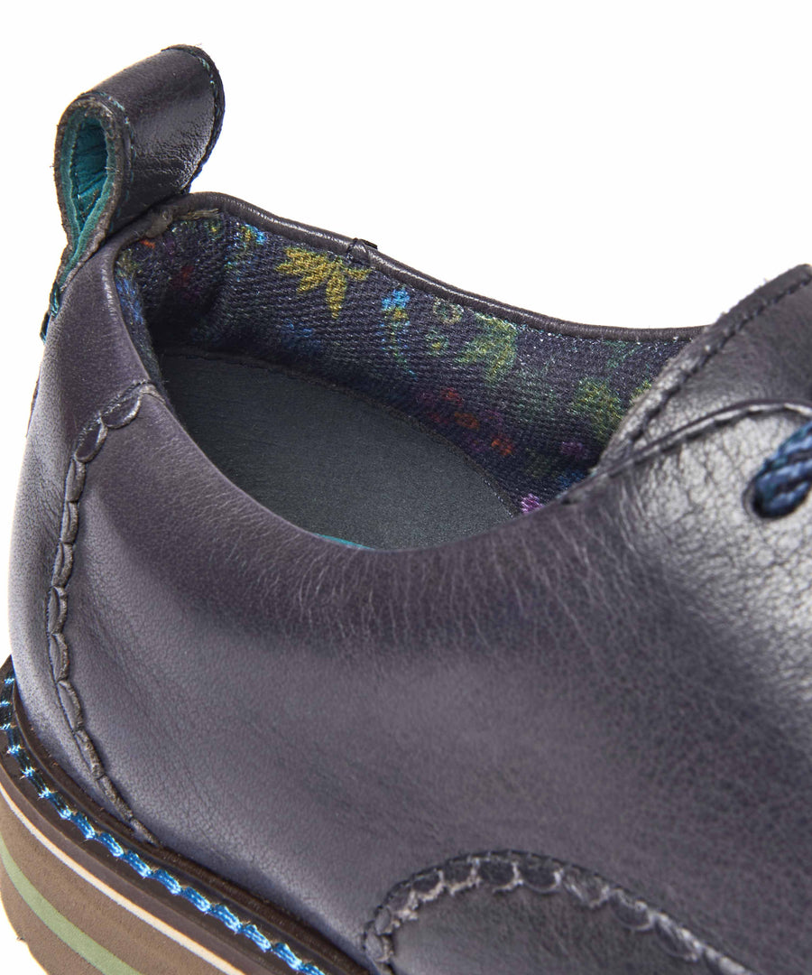 RAFFLESIA INDIGO LEATHER