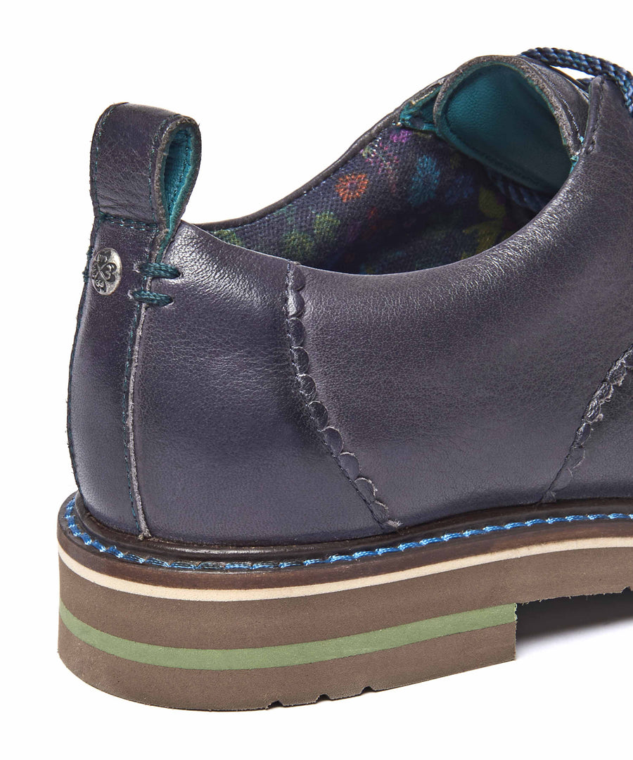 RAFFLESIA INDIGO LEATHER
