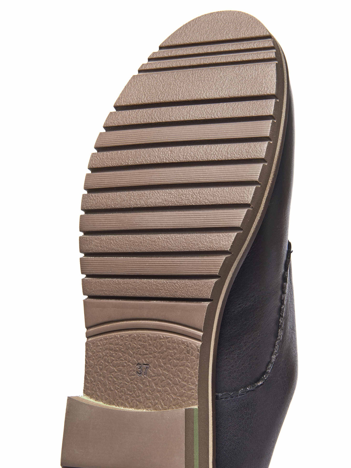 Blue smart scalloped-edge leather Derbys - RAFFLESIA INDIGO LEATHER