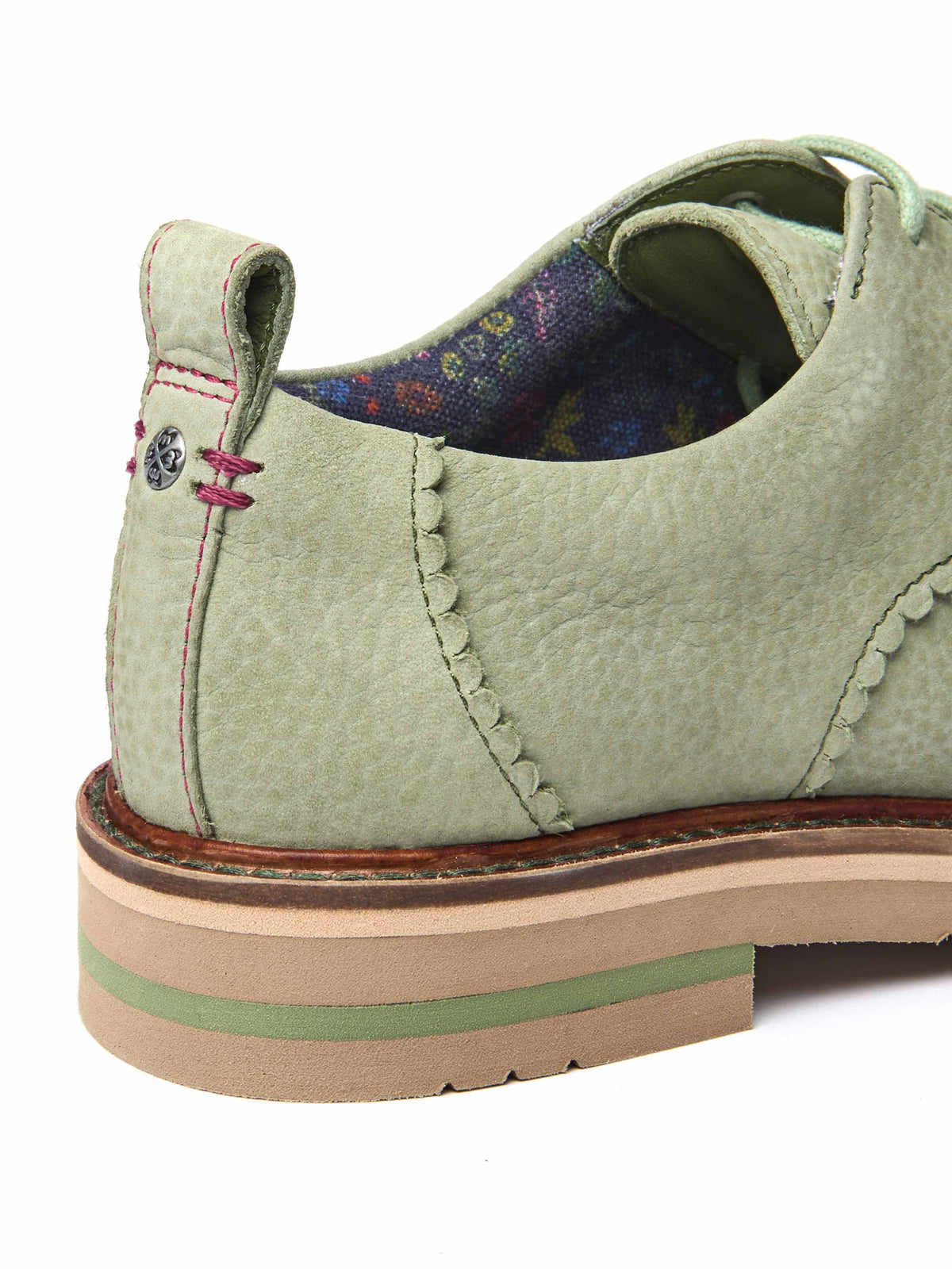 RAFFLESIA SAGE GREEN NUBUCK