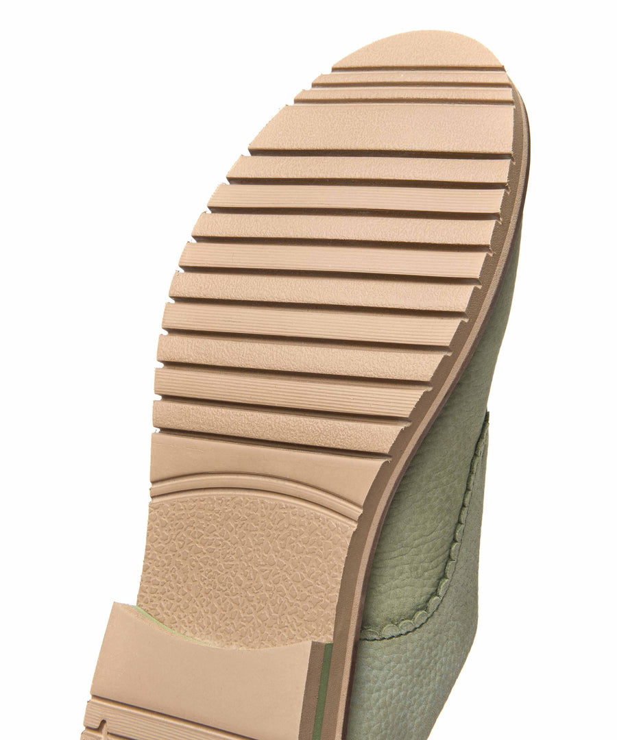 RAFFLESIA SAGE GREEN NUBUCK