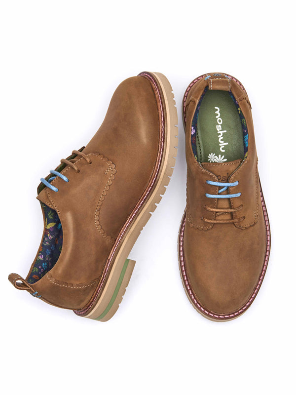 RAFFLESIA TAN WAXY LEATHER