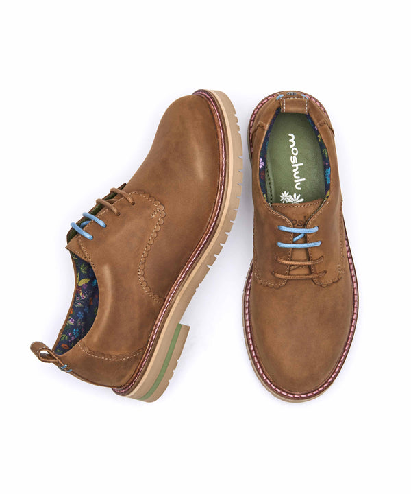 RAFFLESIA TAN WAXY LEATHER